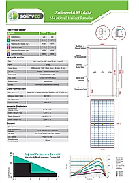 SOLİNVED 455W HALF CUT MONOKRİSTAL GÜNEŞ PANELİ A CLAS
