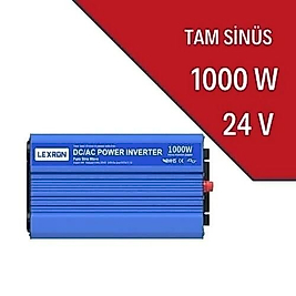 LEXRON 1000W-24V TAM SİNÜS İNVERTER
