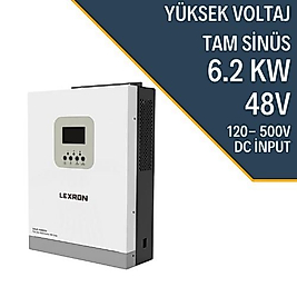 LEXRON 6.2KW MPPT 120-500V PV INPUT 100A MPPT INVERTER PARALLENEBİLİR