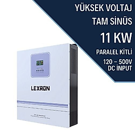 LEXRON 11KW 90-500V HV 2X80A MPPT AKILLI INVERTER