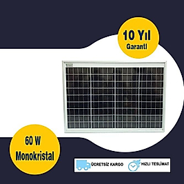 60 W Monokristal
