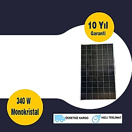 340 W Monokristal
