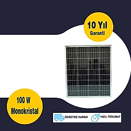 100 W Monokristal
